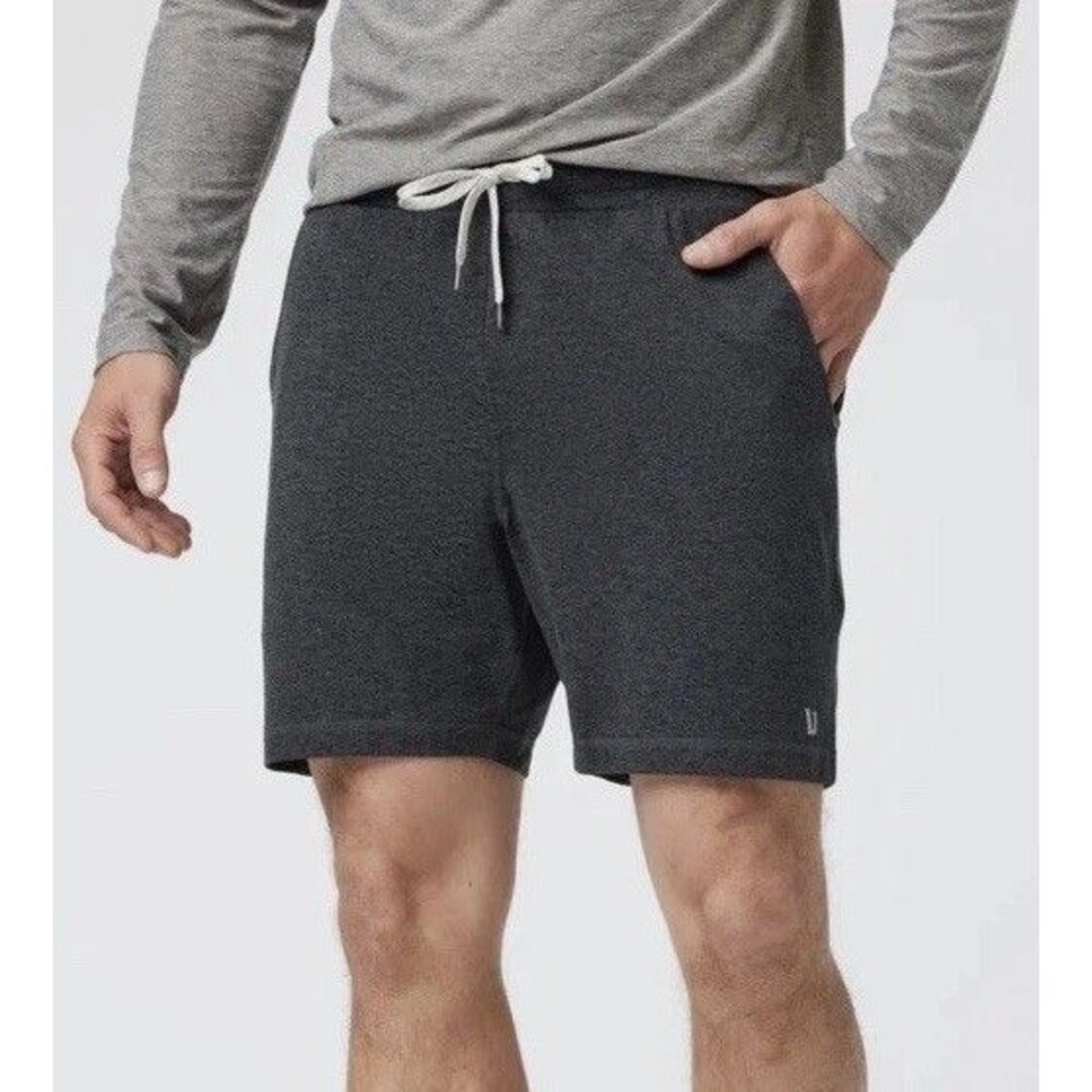 Vuori Ponto Performance Short 7" Men’s XL Charcoal Heather V344 NWT